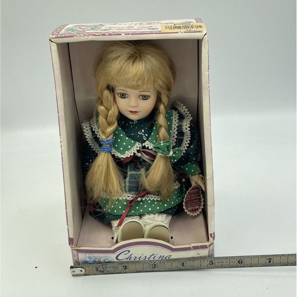 2000 Christina Collection By Christina Verdi Petite Porcelain Collectible Doll - Picture 14 of 14